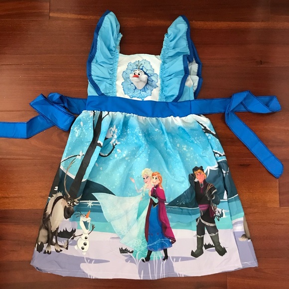Frozen Elsa Anna Cute Dress - Picture 2 of 7